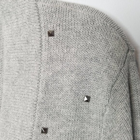 Victoria's Secret PINK Gray Studded Cardigan Size Small - Picture 4 of 7